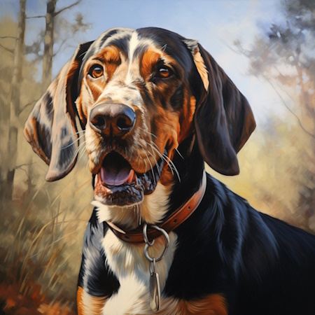 Amerikaans Engelse Coonhound Elena Vittori